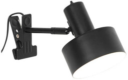 Nordlux - Matis Lampka z Klipsem Czarny