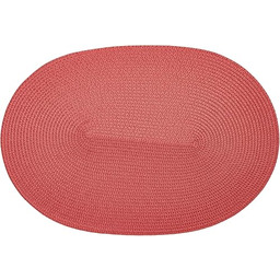 d-c-fix Zestaw podkładek stołowych, bez PCW, mineralny czerwony,