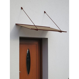 daszek nad drzwiami LANITPLAST SP1 120/70 brązowy LG2466