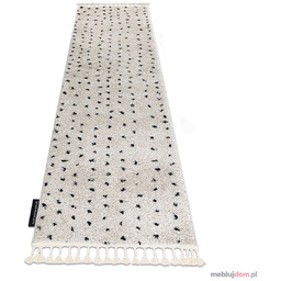 Dywan, Chodnik BERBER SYLA B752 kropki krem -