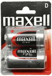 2 x bateria cynkowo-węglowa Maxell R20 / D