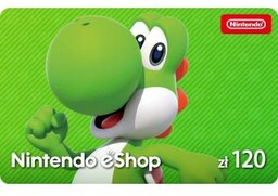 Doładowanie Nintendo eShop 120zł [bon agencyjny] Obecnie dostępne