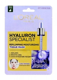 LOREAL Hyaluron Specialist Nawilżająca Maska do twarzy