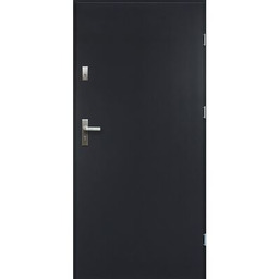 Drzwi zewnętrzne ARTEMIDA pełne antracyt 90 lewe RADEX