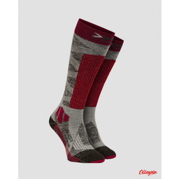 X-Socks Skarpety damskie narciarskie Ski Rider Silver 4.0
