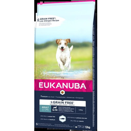 Eukanuba Adult Small&Medium Grain Free Łosoś 12kg