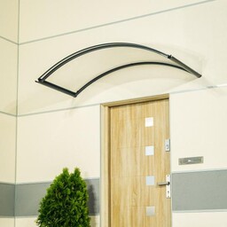 daszek nad drzwiami LANITPLAST TOPAZ 130/70 antracyt LG2176