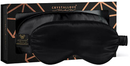 CRYSTALLOVE MEN Opaska na oczy z jedwabiu