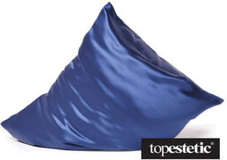 Slaap Silk Pillow Blue Jedwabna poszewka na poduszkę