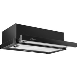 Okap teleskopowy Treviso 60 Black czarny