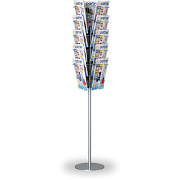 Obrotowy stojak na ulotki, 15x A4