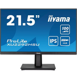 Monitor 21.5 cala ProLite XU2292HSU-B6 IPS,100Hz,FreeSync,SLIM,HDMI,DP,2x2W, 4xUSB(3.2),0.4ms