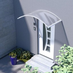 daszek nad drzwiami LANITPLAST TOPAZ 130/70 biały LG708