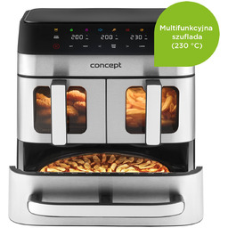 Frytkownica beztłuszczowa Air Fryer 18,5 l PIZZA TRIO