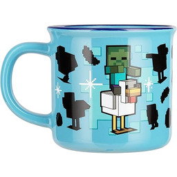 Paladone Kubek Minecraft Chicken Jockey Heat Change Mug