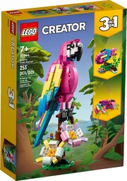 Lego Creator Egzotyczna różowa papuga 31144