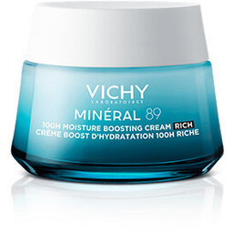 Vichy Mineral 89 Rich bogaty krem nawilżająco-odbudowujący 100h