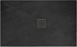 Rea Brodzik prysznicowy Black Rock 80x120