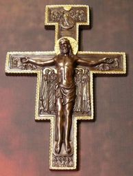 Krucyfiks Krzyż z SAN DAMIANO