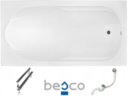 BESCO WAO-140-PK WANNA OPTIMA 140 140 x 70