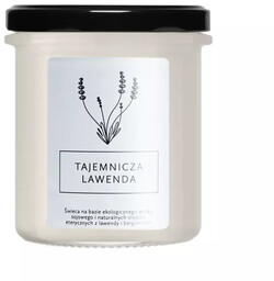 Hagi Świeca Sojowa - Tajemnicza Lawenda Świeca