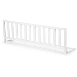 Childhome Drewniana barierka do łóżka 120 cm White