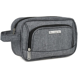 Beltimore szara kosmetyczka podróżna premium R27