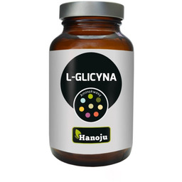 Hanoju Glicyna 600 mg Suplement diety, 90 kaps.