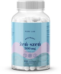 Ekstrakt z żeń-szenia 300 mg Pure Lab, Aura