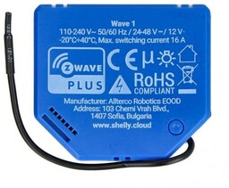 Shelly Sterownik Qubino Wave 1 1 kanał Z-Wave