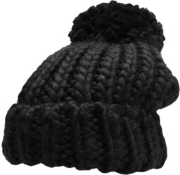 Czapka Damska 4F Głęboka Czerń H4Z22 Cad013 20S