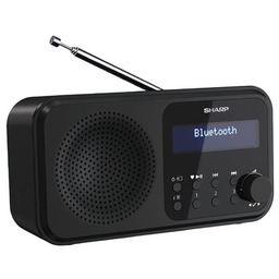 SHARP Radio DR-P420 Przenośne Czarny Zyskaj