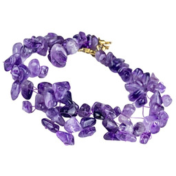 SAMBA Naszyjnik ametyst