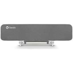 LIONELO Barierka ochronna do łóżka Lora Szary