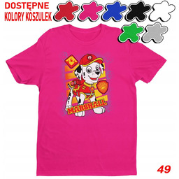 Dziecięca Koszulka Z Nadrukiem Duży Wybór Psi Patrol