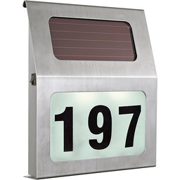 EGLO solarna lampa ścienna Orimini, zewnętrzna oprawa solarna