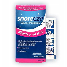 Snoreeze Plastry na nos Rozmiar: duży - 10