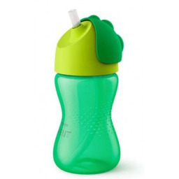 AVENT Kubek ze słomką 12m+ zielony 798/01- 300ml