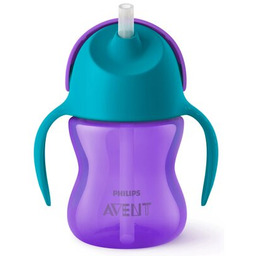 AVENT Kubek z giętką słomką 9m+ 200ml SCF796/02