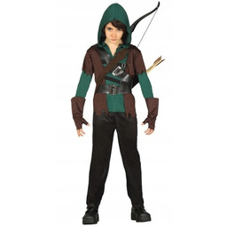Strój Robin Hood Lux 146/152 Łucznik