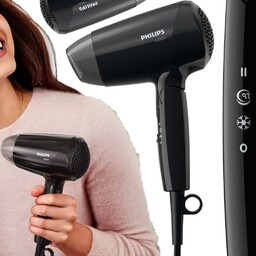 Lekka Profesjonalna Składana turystyczna Suszarka do włosów 1200W