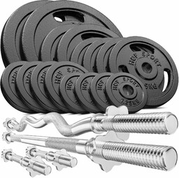 Zestaw obciążeń żeliwnych Strong 119kg