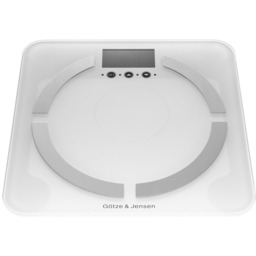 Waga elektroniczna Götze & Jensen BS502W Szkło Biały