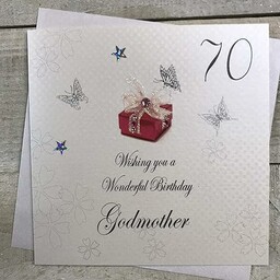 white cotton cards 70 ''Wishing you a Wonderful