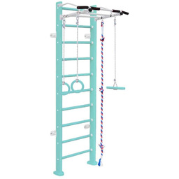 Drabinka gimnastyczna drewniana Adler turkusowa