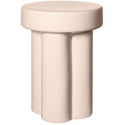 Blomus - Toru Ceramic Stołek Big Lily Biały
