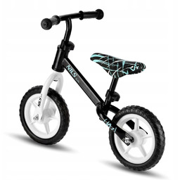 RB134 ROWEREK BIEGOWY CZARNY KOŁA 10'' NILS FUN