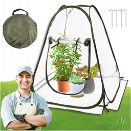 Mała Szklarnia Namiot Mini Szklarnia Ogrodowa Balkonowa Ochrona