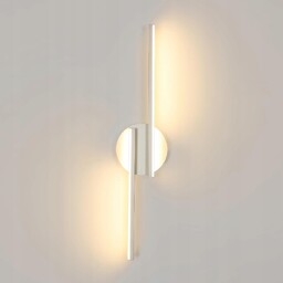 Kinkiet Biały Lampa Ścienna Led 16W 3000K Nowoczesna