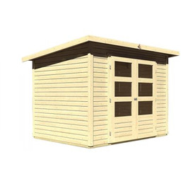 dom drewniany KARIBU STOCKACH 3 (82978) natur LG1706
